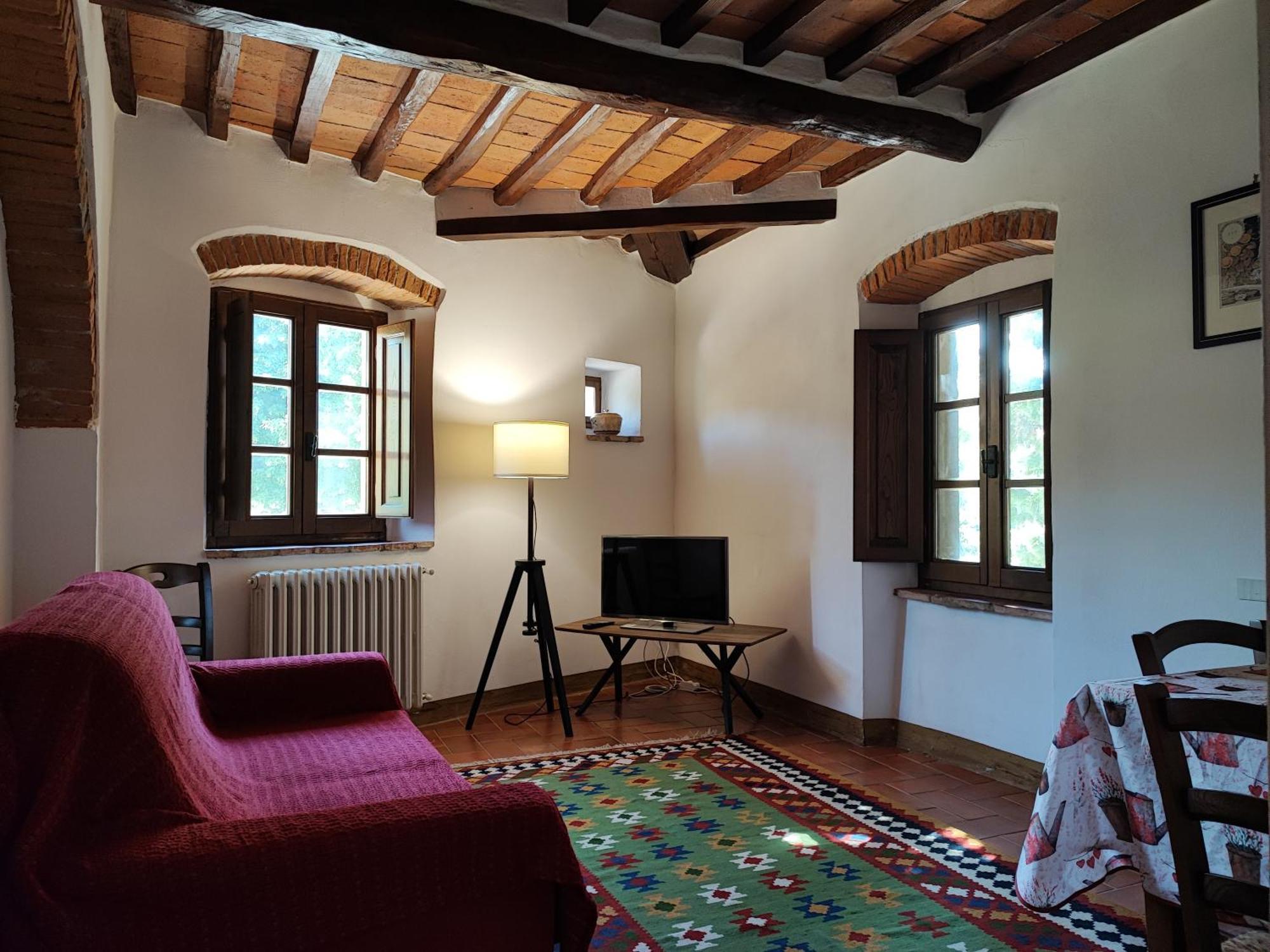 Villa La Nussa Capolona Стая снимка
