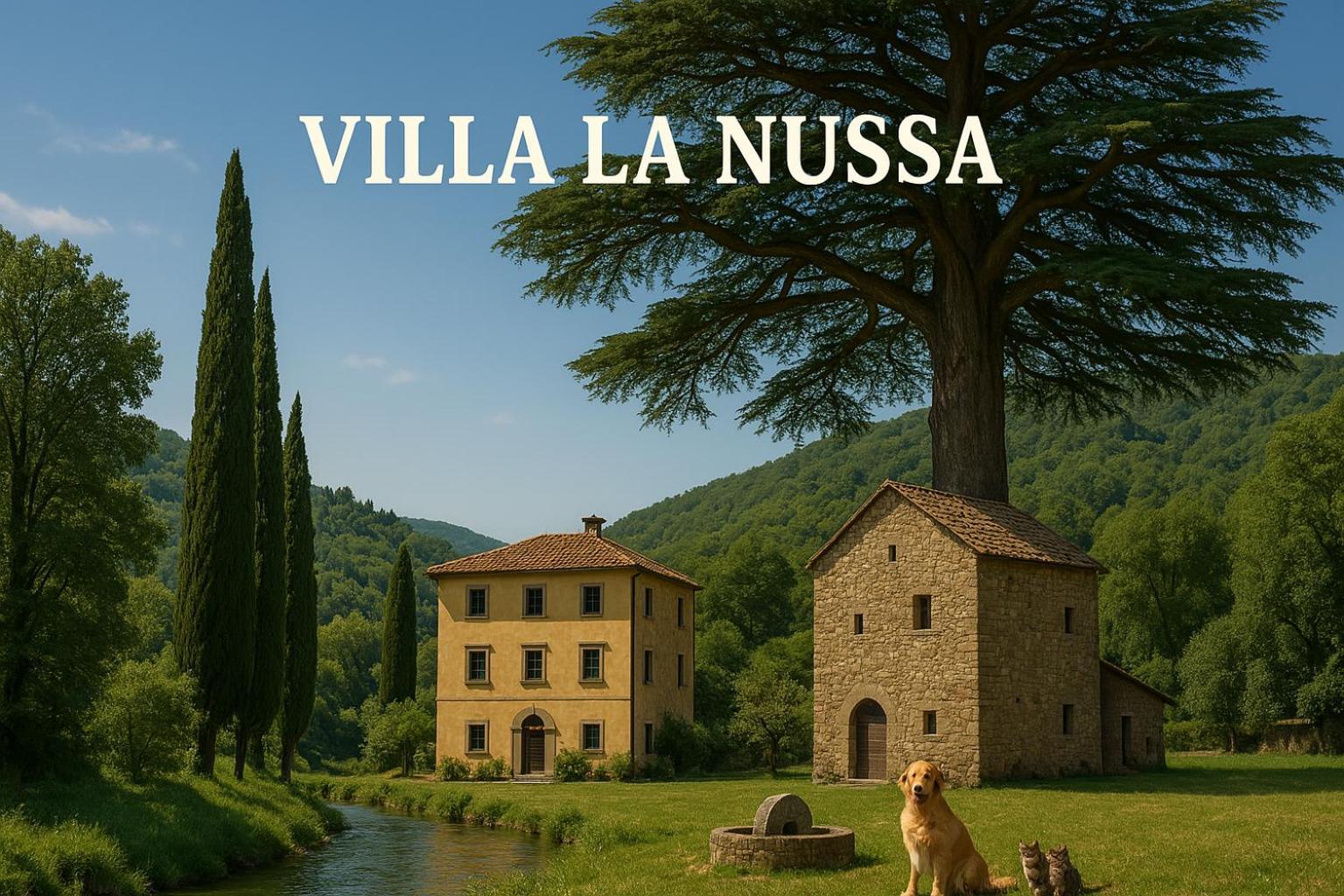 Villa La Nussa Capolona Екстериор снимка